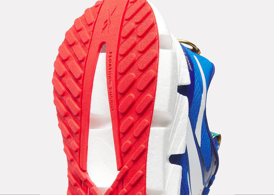 Sonic the Hedgehog 3 x Reebok Floatzig 1 Sonic Detail