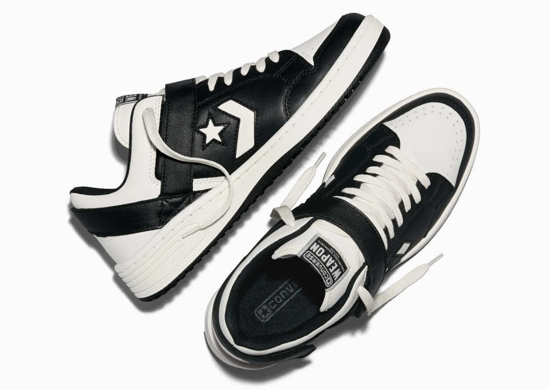 Engineered Garments x Converse Weapon Ox Black White - Pair