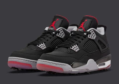 Official Images Of The Air Jordan 4 Golf Bred