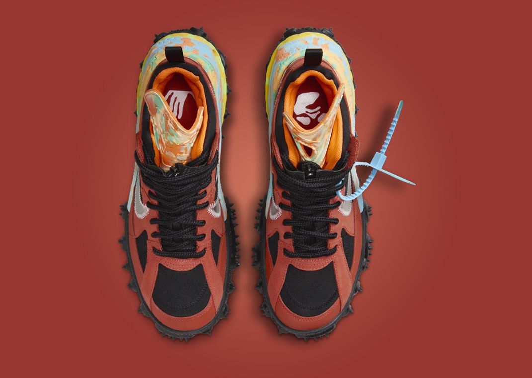 Off-White x Nike Air Terra Forma Mantra Orange Top