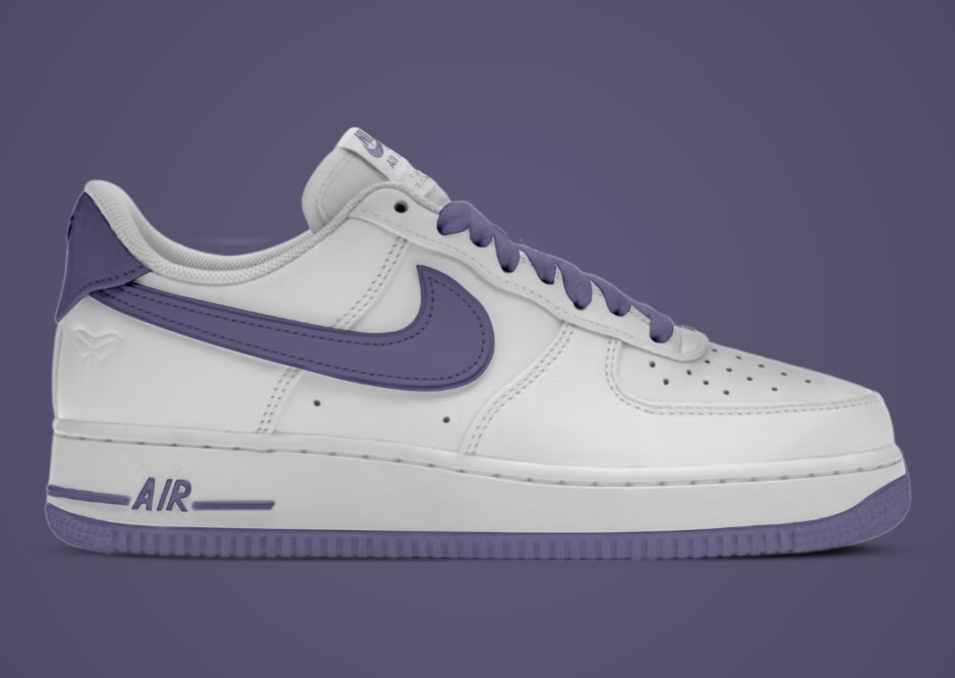 Nike Kobe Air Force 1 Low Summit White Daybreak (mockup)