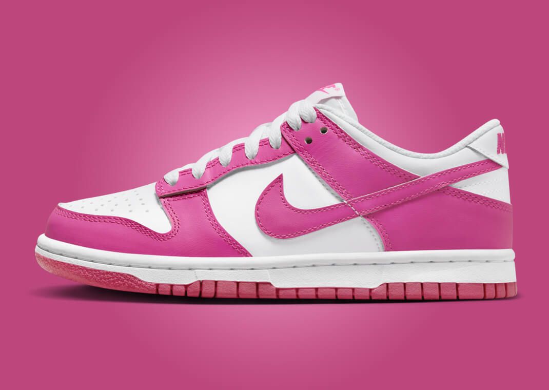 Nike Dunk Low Laser Fuchsia (GS)