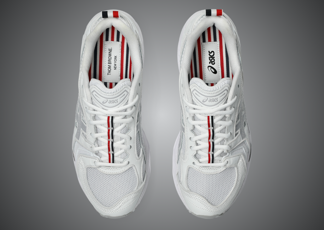 Thom Browne x Asics Gel-Kayano 14 White - Top