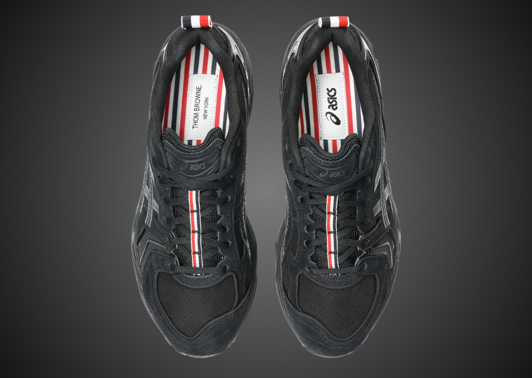 Thom Browne x Asics Gel-Kayano 14 Black - Top
