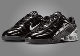 Maha Amsterdam x Nike T90 Shox Magia Black Angle