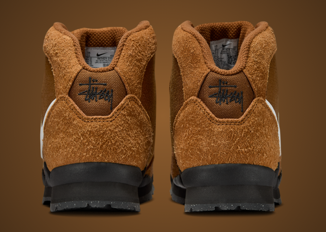 Stüssy x Nike Baltoro Light British Tan Heel
