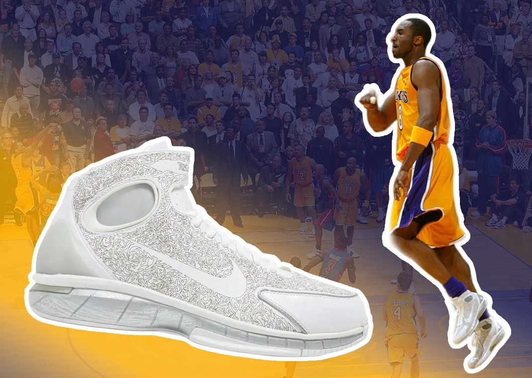 Kobe Bryant in the Nike Air Zoom Huarache 2K4