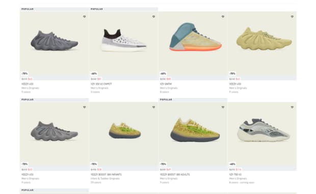 5 yeezys best sale