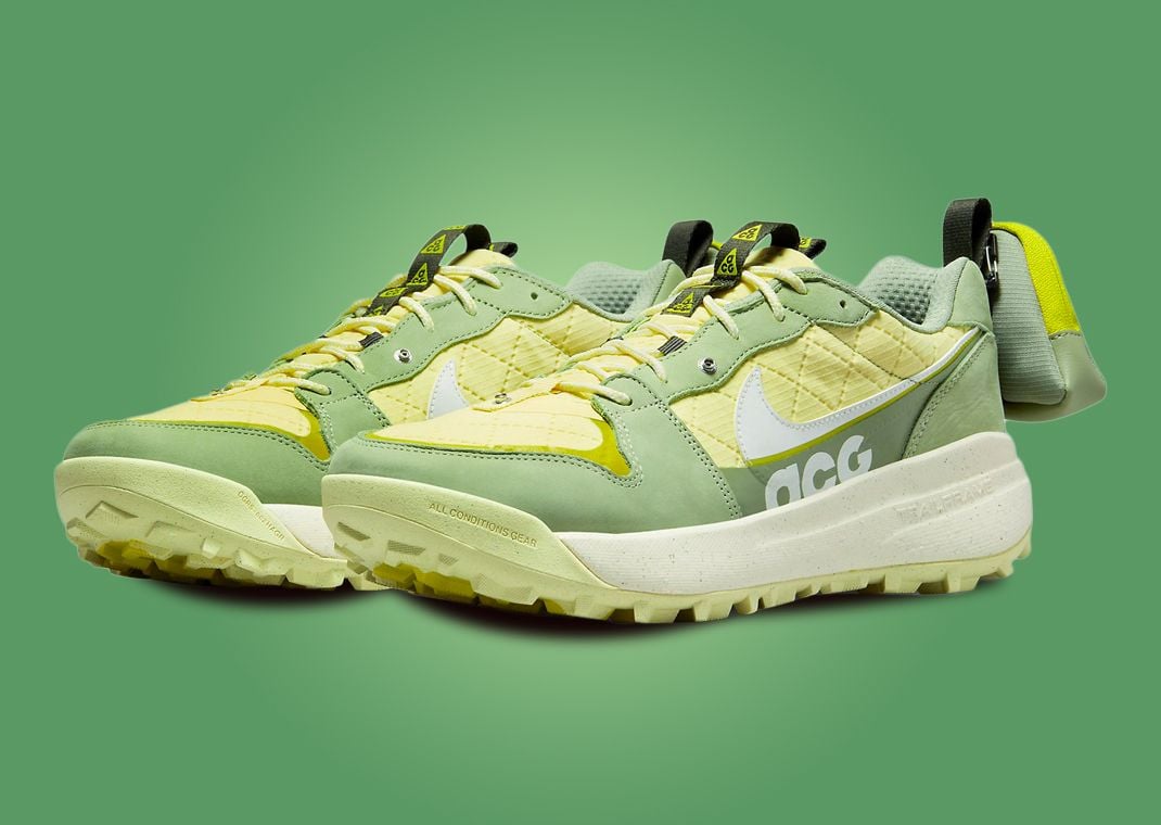 Nike ACG Lowcate Pouch Oil Green Bright Cactus