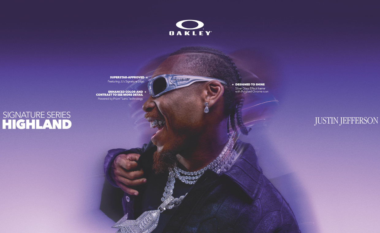 Vikings Receiver Justin Jefferson Launches His Second Signature Oakley Collection
