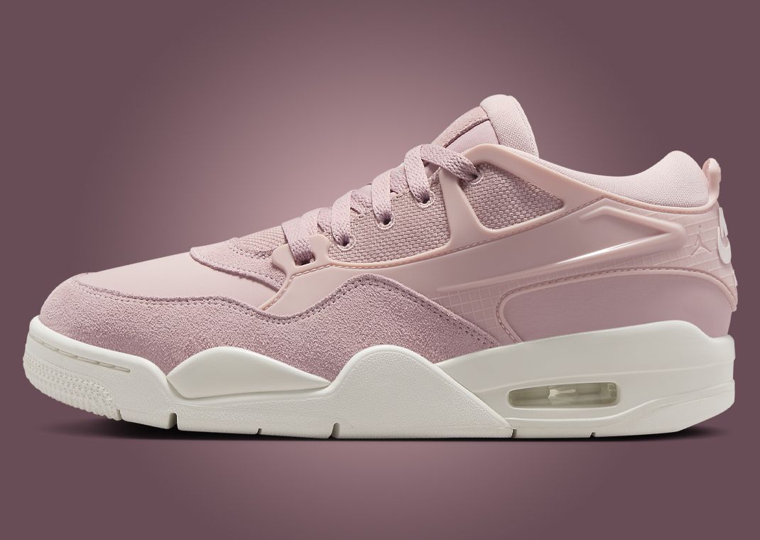 Air Jordan 4 RM Pink Oxford (W) Lateral