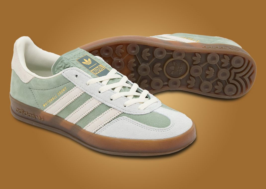 Marvel x adidas Gazelle Indoor Dr. Strange London Sanctum Angle and Outsole