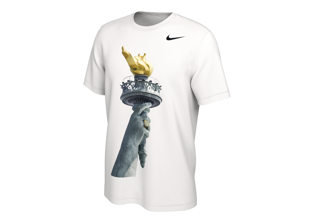 New York Liberty Championship Ring Statue of Liberty T-Shirt