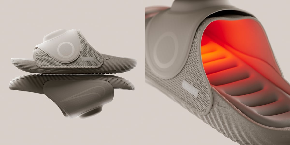 Nike and Hyperice Debut a New Recovery Slide with a Vibrating Heat Plate
