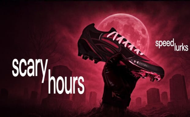 Under Armour Celebrates Spooky Season with Justin Jefferson Scary Hours PE Cleats
