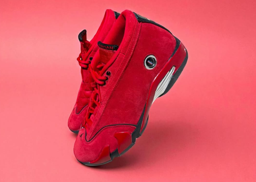 Jayson Tatum Air Jordan 14 Red Mustang PE