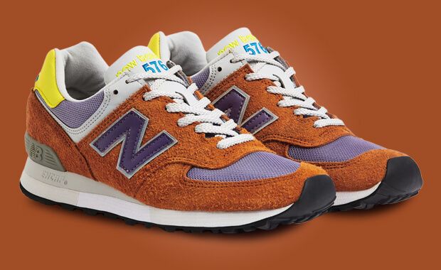 New balance 576 yellow best sale