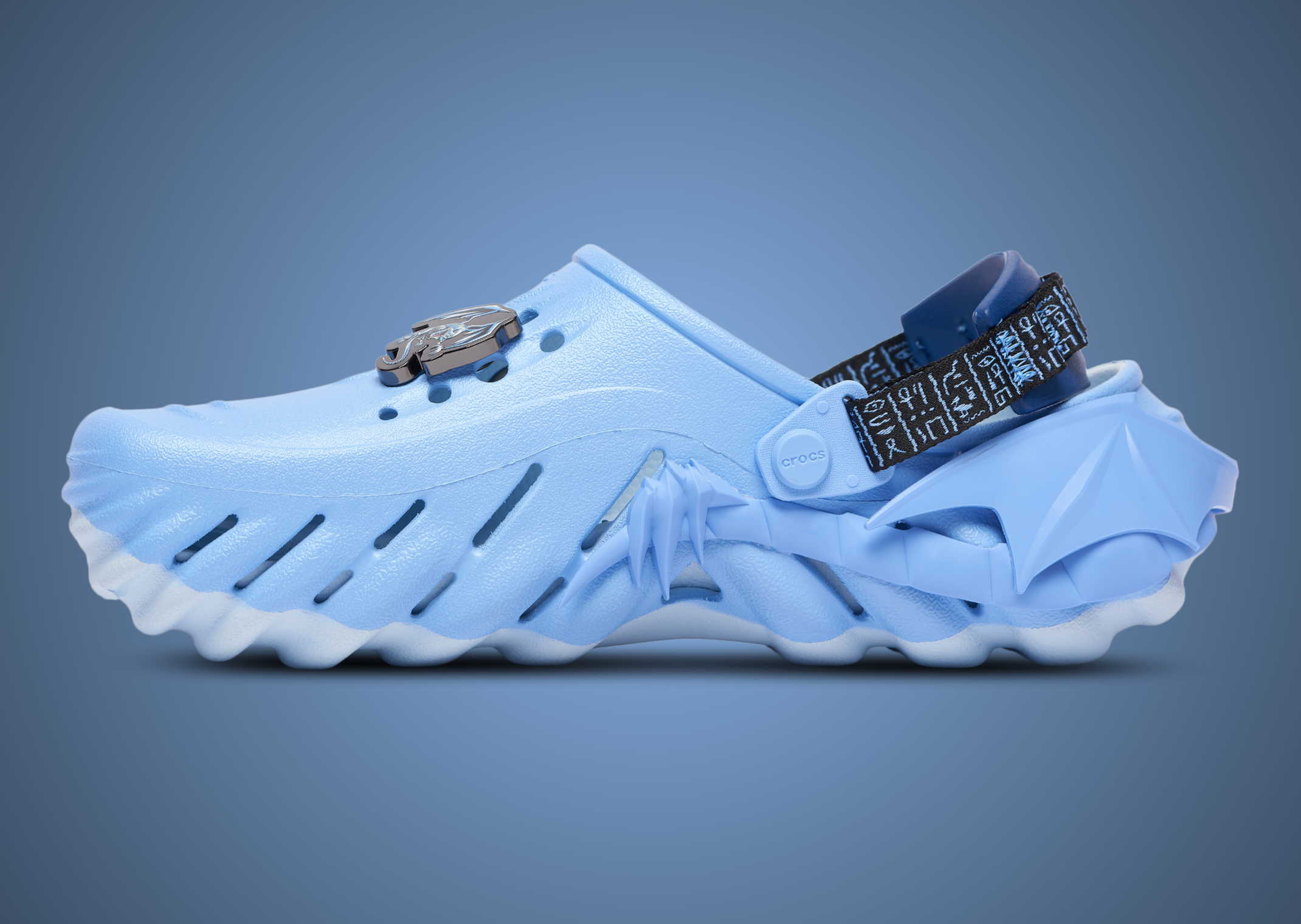 Yu-Gi-Oh! x Crocs Echo Clog Blue-Eyes White Dragon - Medial