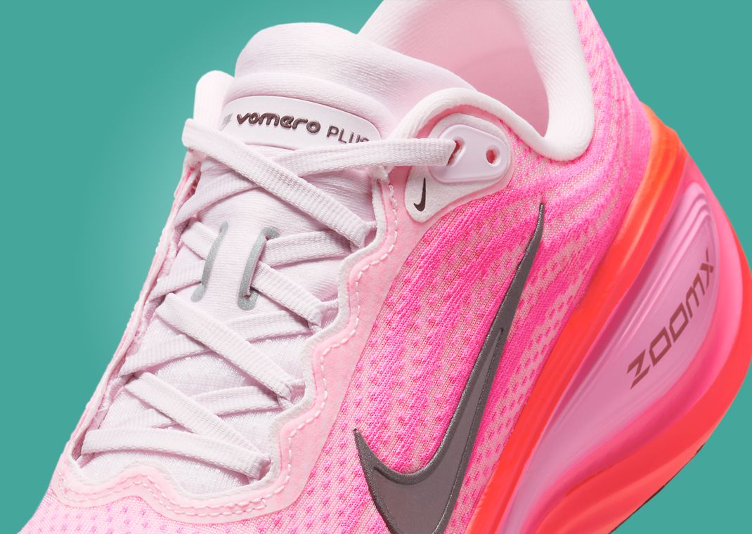 Nike Vomero Plus Hyper Pink Bright Crimson (W) Detail