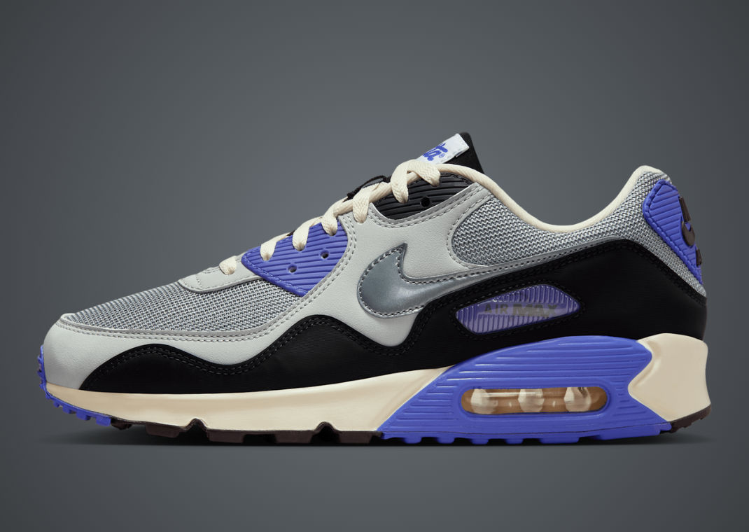 Patta x Nike Air Max 90 Waves Sapphire Lateral