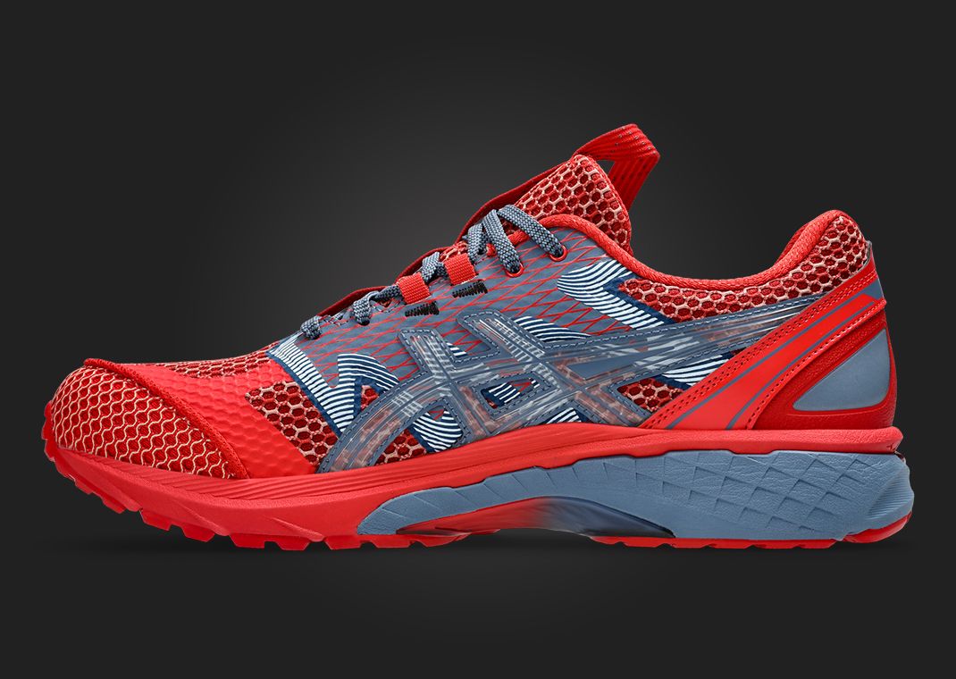 Kiko Kostadinov x Asics US4-S GEL-TERRAIN Classic Red Medial
