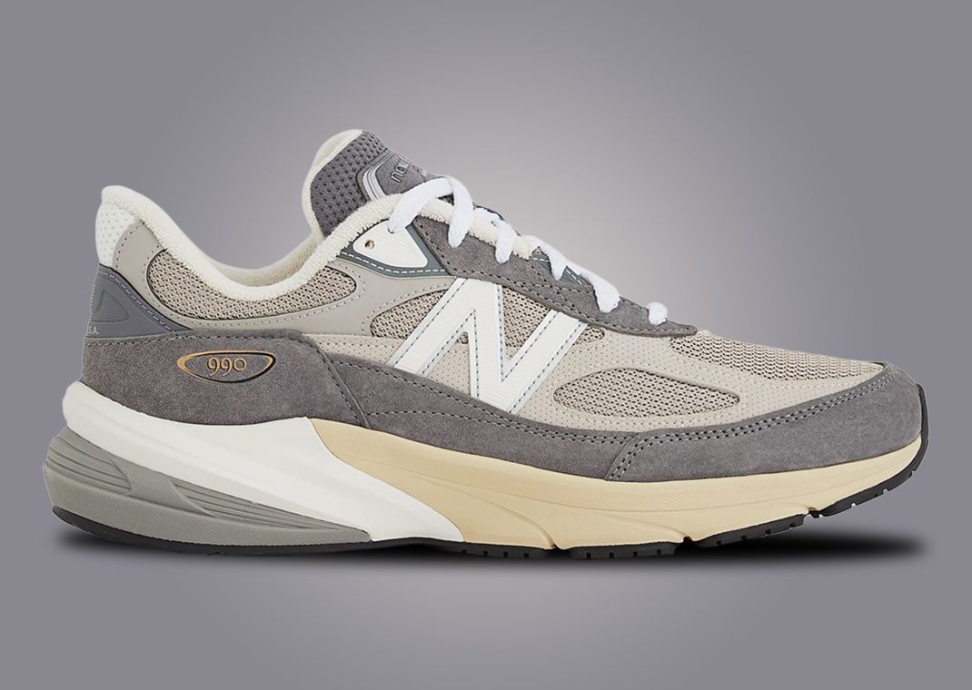 New Balance 990v6 Made in USA Castlerock Moonrock Lateral