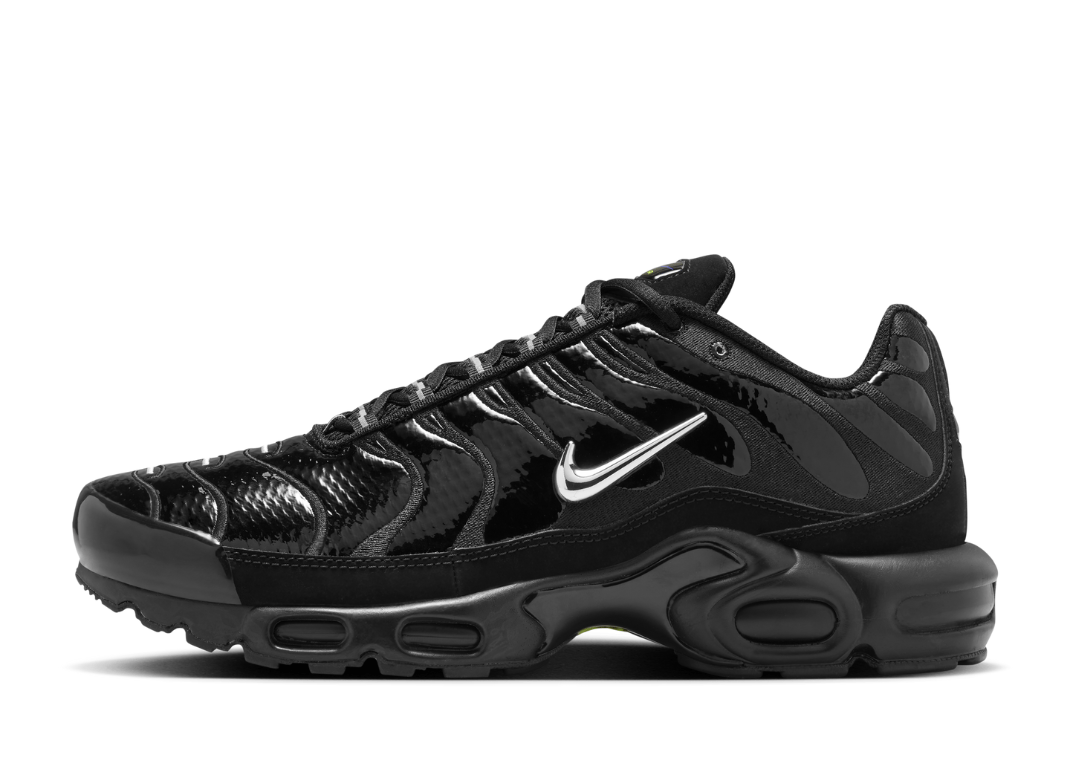 Nike Air Max Plus Black Metallic Silver