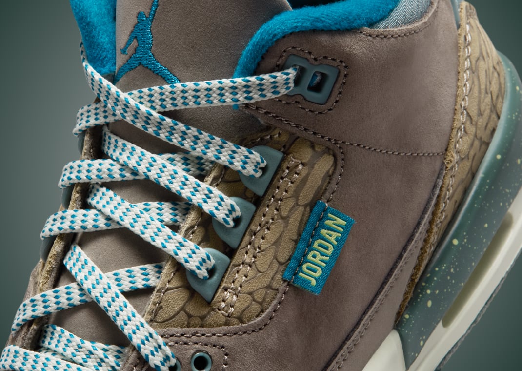 Air Jordan 3 Retro Olive Grey (GS)