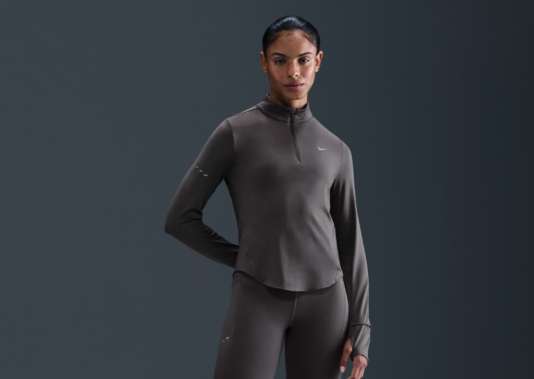 Nike Swift Women's Dri-FIT UV 1/4-Zip Running Top