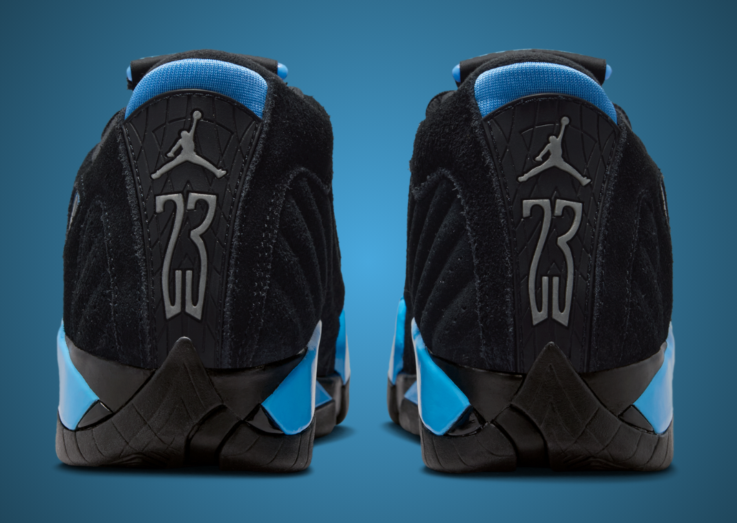 jordan retro 14 black and blue