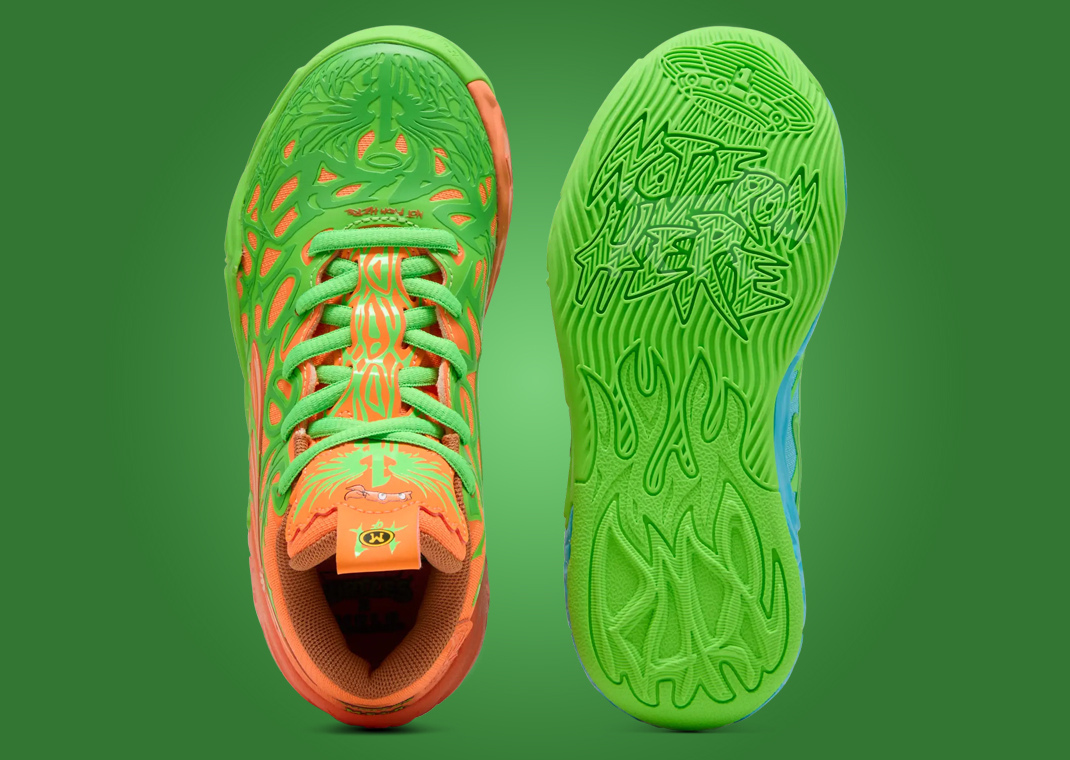 Teenage Mutant Ninja Turtles x Puma MB.04 Michelangelo & Leonardo Top and Outsole