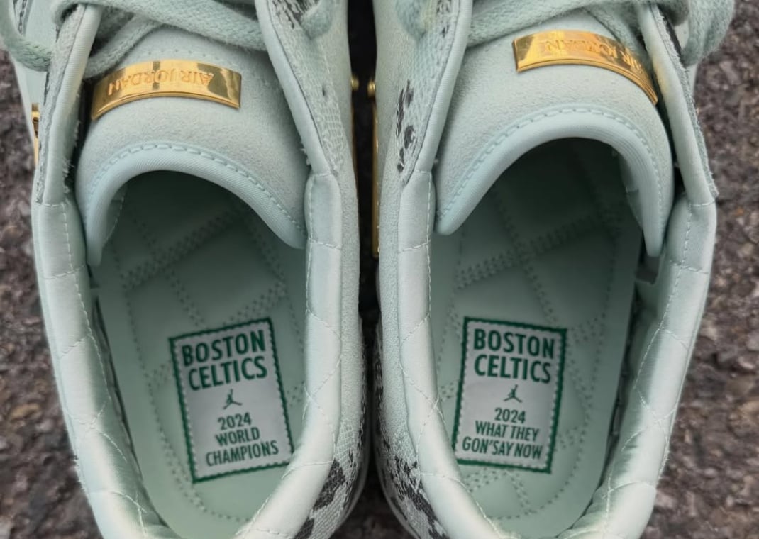 Jayson Tatum Air Jordan 1 MM Low Celtics Championship