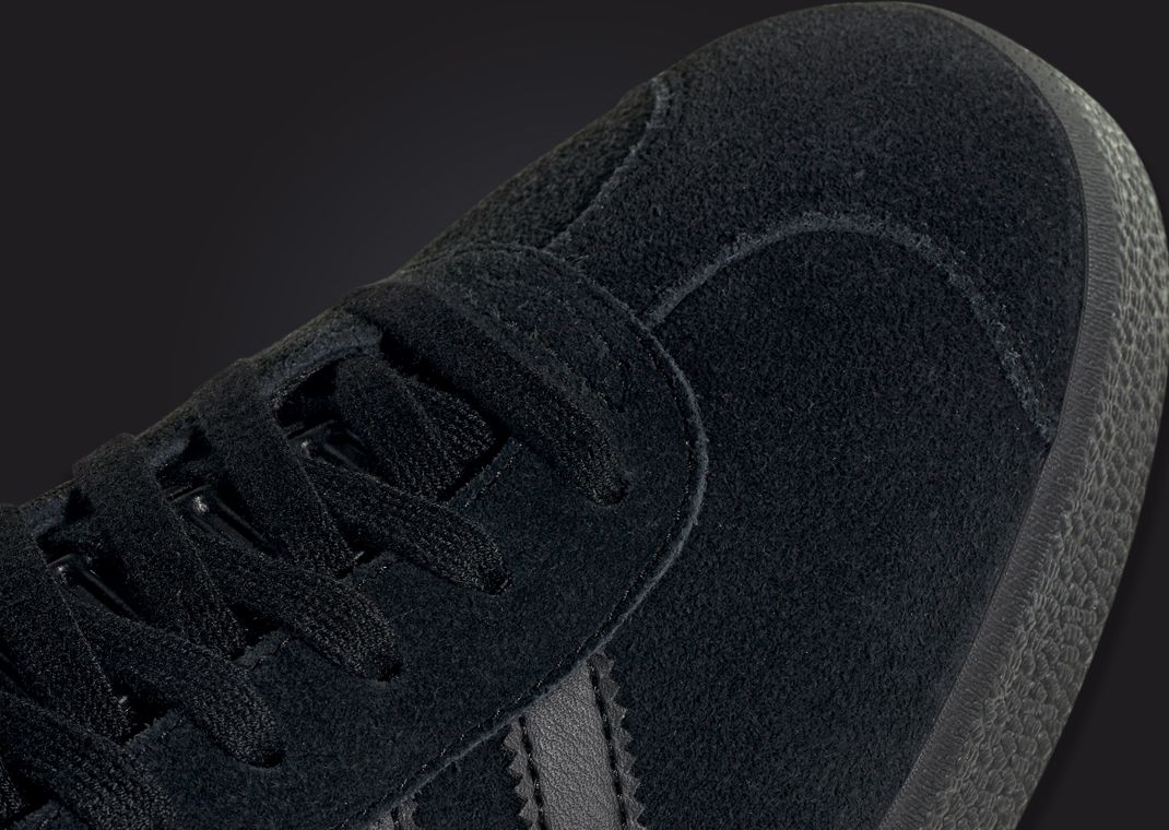 All Blacks x adidas Gazelle 25th Anniversary Toe