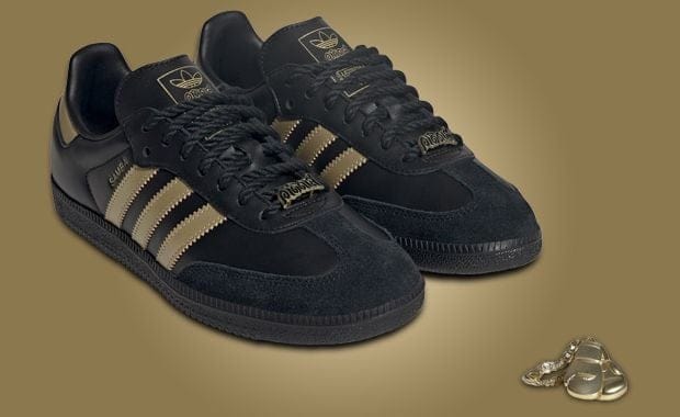 Dry Clean Only x Adidas Set to Drop Black & Gold Sambas This Fall