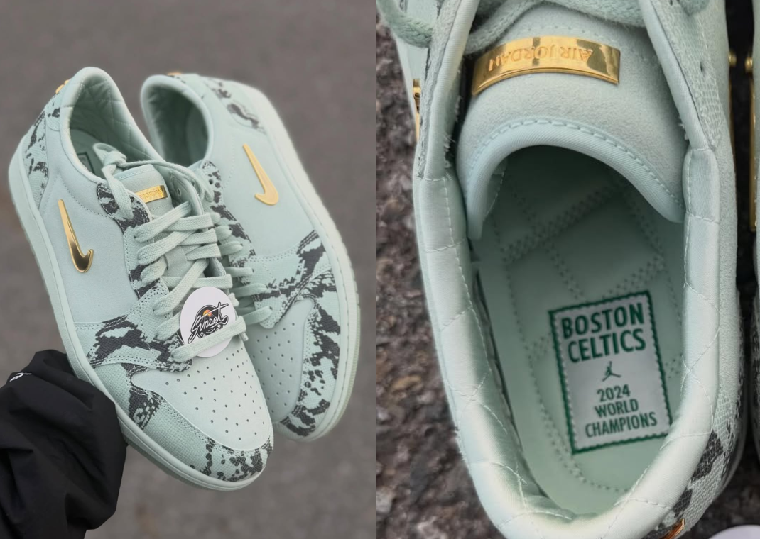 Jayson Tatum Air Jordan 1 MM Low Celtics Championship