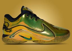 Nike LeBron 22 Immortalized Metallic Vivid Gold Lateral