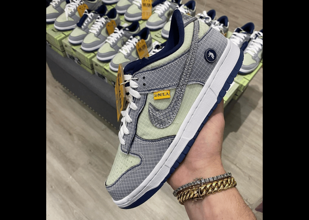 First Look At The Union x Nike Dunk Low Green