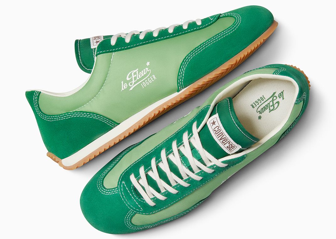 Tyler, The Creator x Converse Coach Jogger Forest Shade Green Angle