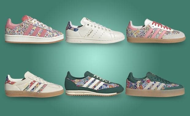 Liberty London x adidas Floral Collection March 2025