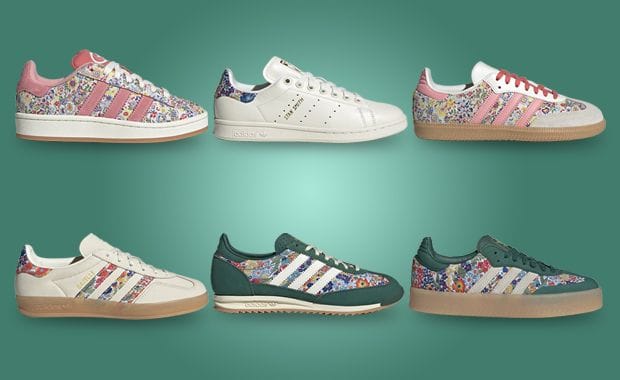 Liberty London’s Latest Floral adidas Collection Is Available Now