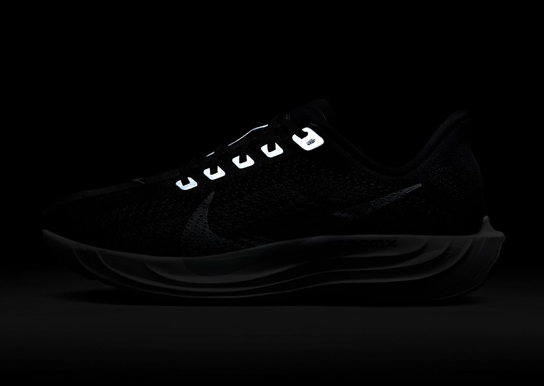 Nike Pegasus Plus Black Pure Platinum 3M Lateral