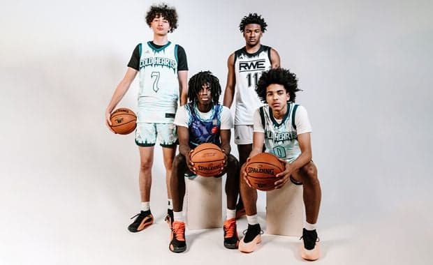 Ian Jackson, Karter Knox, Mikel Brown Jr., and Adam Oumiddoch for adidas