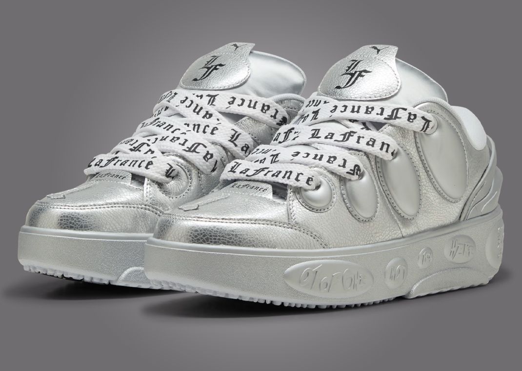 Puma LaFrance BLACK Chrome ブラック スニーカー PUMA x LAMELO BALL LaFrancé Black Written in Chrome Sneakers