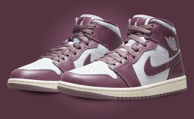 The Air Jordan 1 Mid Pure Platinum Sky J Mauve Releases October 2023