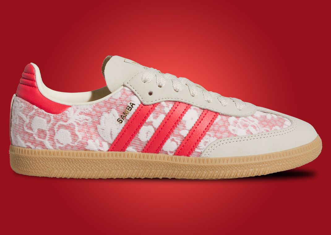 Liberty London x adidas Samba OG Better Scarlet (W) Lateral