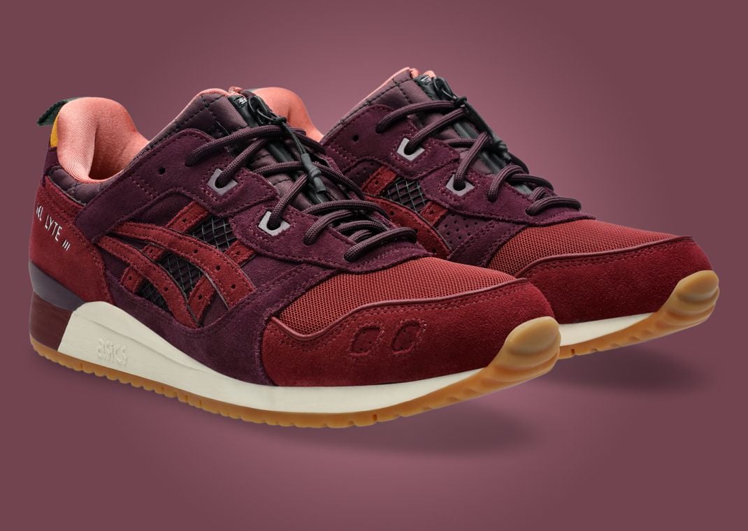 The mita sneakers x Asics Gel-Lyte III Dried Rose Releases October 2024