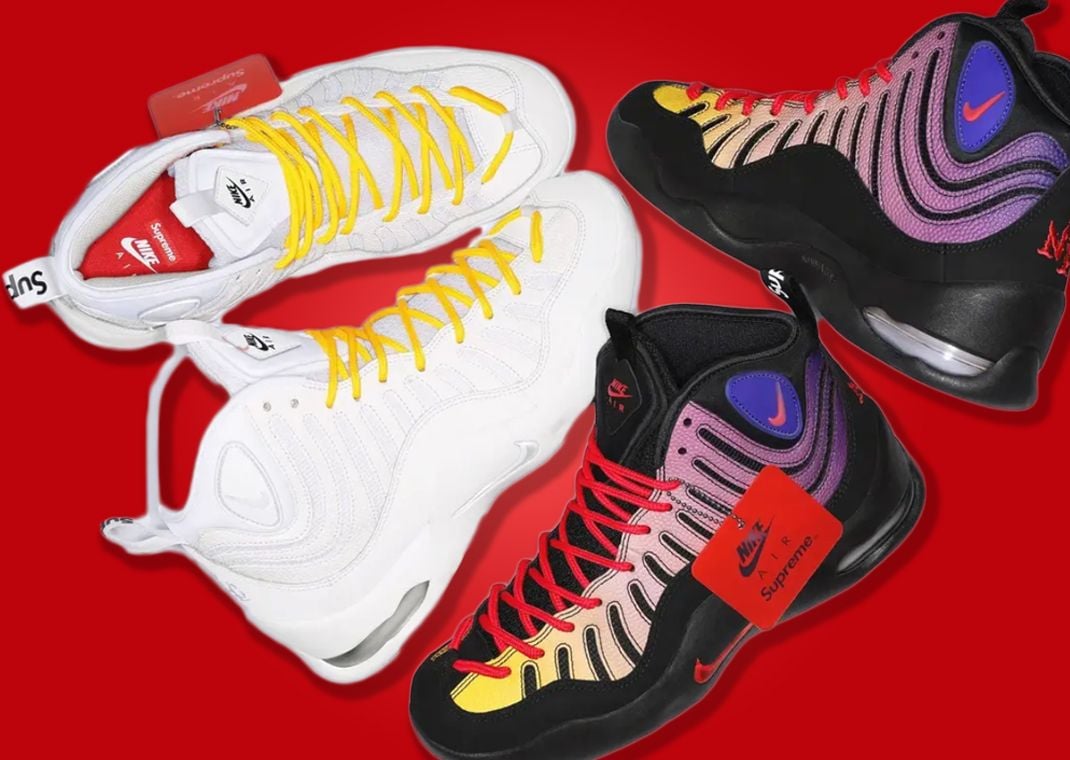 Supreme Helps Revive The Iconic Nike Air Bakin In Two Colorways