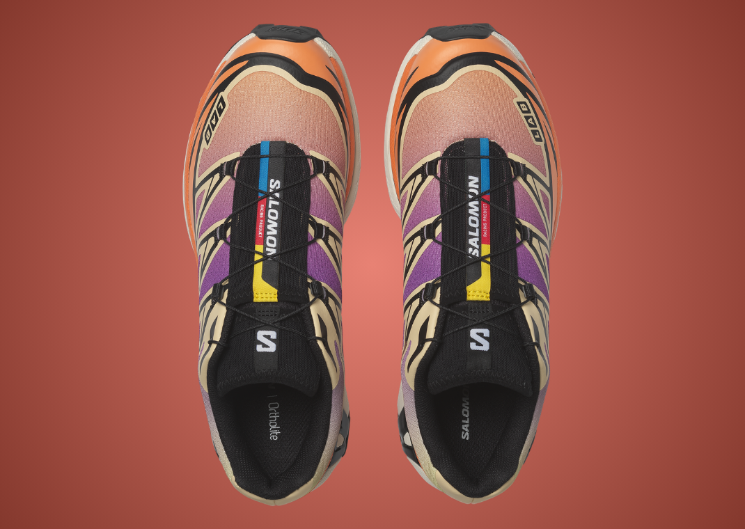 Salomon XT-6 Black/Almond Cream - Top