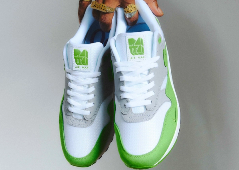 Patta x Nike Air Max 1 Chlorophyll 20th Anniversary In-Hand