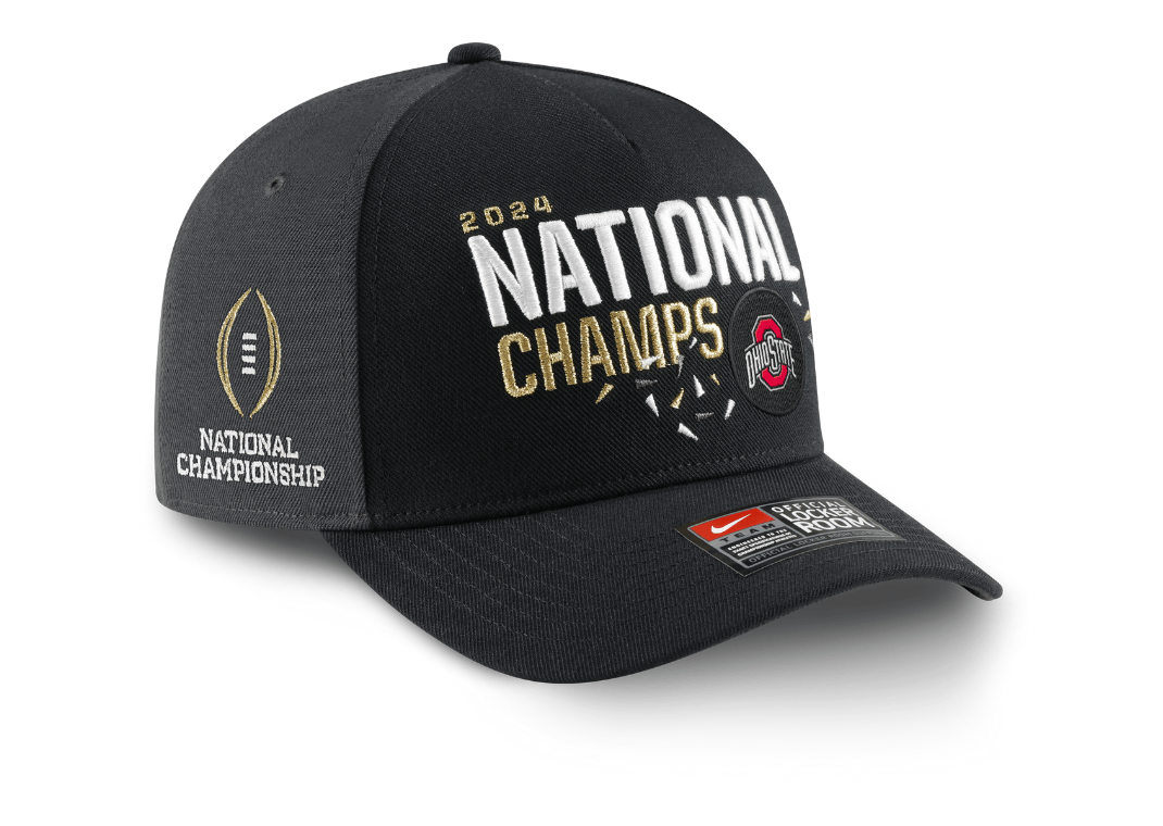 Ohio State Buckeyes 2025 CFP National Champions Locker Room Hat